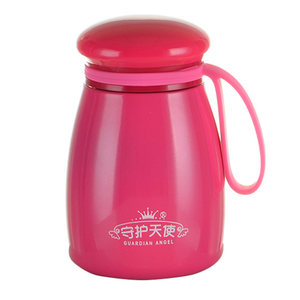 多色小巧运动保温杯创意时尚蘑菇杯儿童水杯外出随身商务杯子韩版