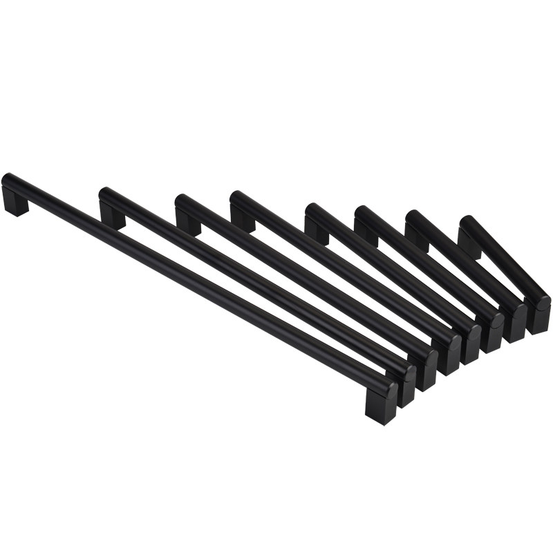 铝合金现代简约风实心白色门把手