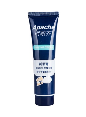 剃须啫喱阿帕奇柠檬香型手动