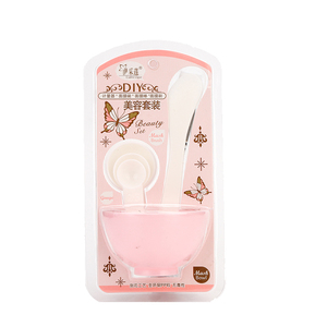伊采莲调膜碗套装脸部调面膜刷面膜棒美妆勺DIY自制美容工具硅胶
