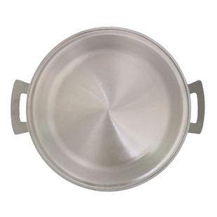 一体家用手工无涂层不粘锅吕煎锅老式加厚铝平底锅煎饼煎包烙饼锅