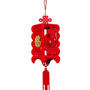 2026新款灯笼挂饰春节装饰用品过年氛围场景布置挂件新年蜂窝吊灯