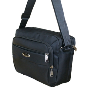 男包牛津布单肩包男横款斜挎包男士背包小包商务休闲公文包帆布包