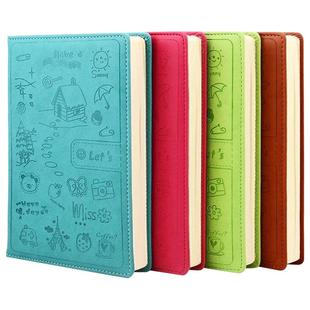 笔记本子记事本A5大学生日记本子办公商务工作记录本子订制定制记事本小本子便携随身小号口袋本备忘录