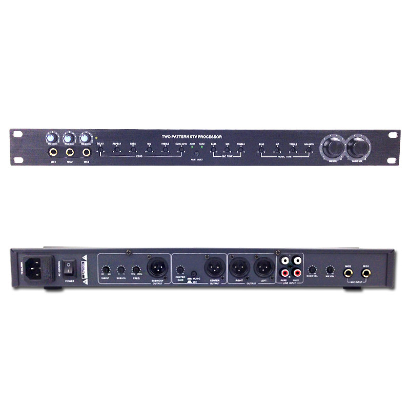 前级效果器dsp3000新品双混响KTV家庭舞台演出音响话筒一键防啸叫