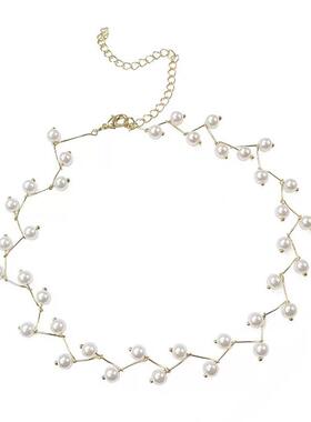 choker短款脖子项圈合金饰品包邮