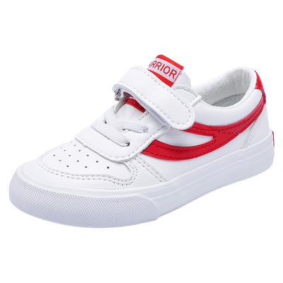 回力学生校鞋儿童鞋网眼板鞋女男童运动鞋深圳中小学生红边小白鞋