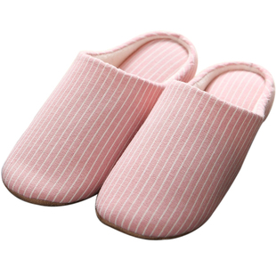 新款秋冬季居家拖鞋保暖防滑室内木地板软底男女情侣棉拖鞋子大码