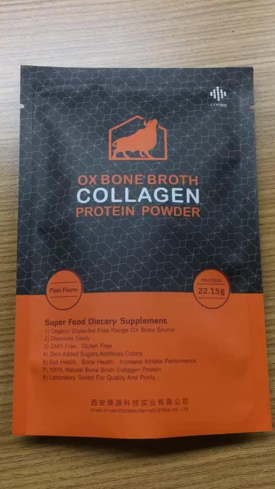 Easily Soluble Beef Bone Broth Collagen Powder 83.68 Total Protein 98.41 Buy Bone Broth