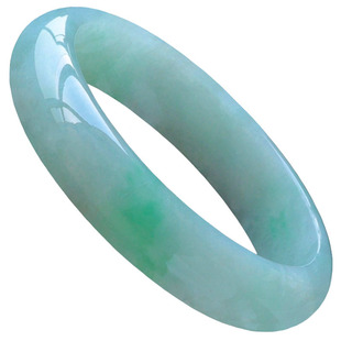 翡翠林缅甸满绿翡翠手镯白月光飘花紫罗兰阳绿玉镯冰种玉浅绿春彩