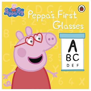 peppa pig 英文版 绘本小猪佩奇Peppa Pig: Peppa‘s First Pair of Glasses 粉红猪小妹第一副眼镜 英文儿童绘本