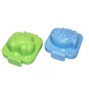 爱心鸡蛋造型器2件套水煮蛋大变身儿童米饭便当工具DIY馒头模具