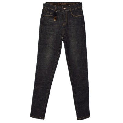 韩氏伊人发热丝弹力腰铅笔裤