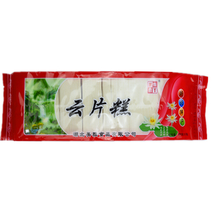 湖北特产农家味武穴美雅云片糕糯米桂花糕传统手工糕点休闲小零食