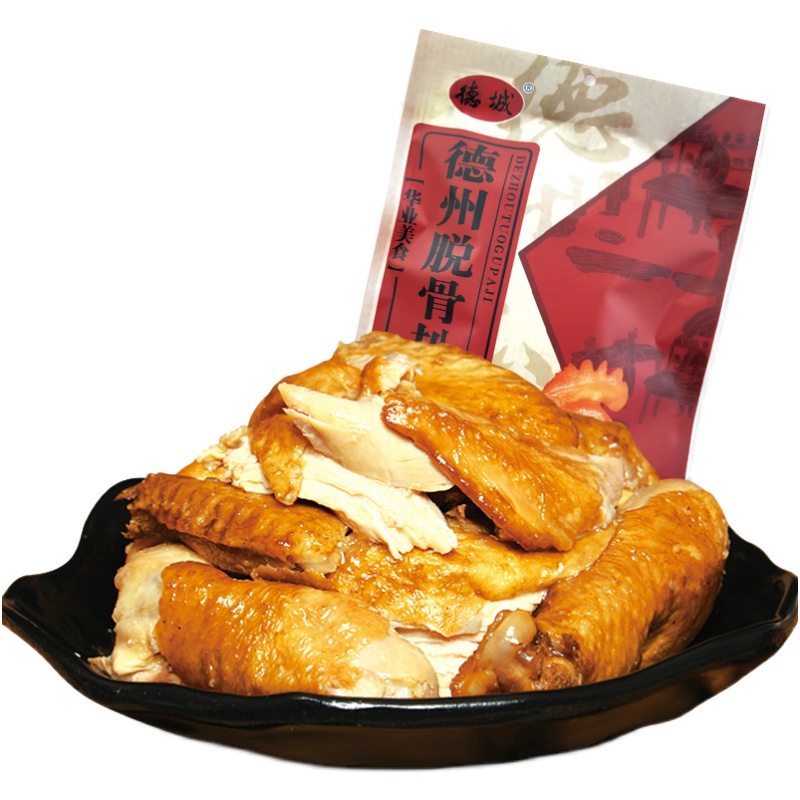 买1送1德州五香脱骨麻油鸡鸡肉扒鸡
