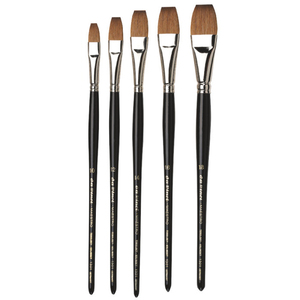 德国Da vinci达芬奇1301 1311 1310柯林斯基貂毛平头水彩笔