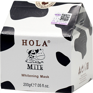 领券 官方授权专柜正品 澳洲 HOLA赫拉牛奶雪肤焕白布丁面膜200g