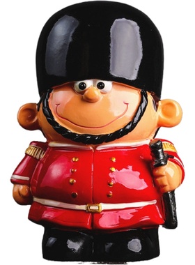 小熊英国兔子可爱风日式小摆件