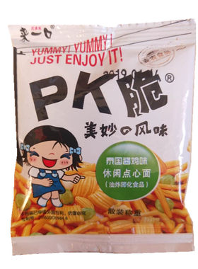 比多乐来一口PK脆小食品儿时怀旧