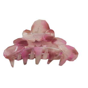 基础抓夹彩色亮油怪手抓夹儿童小号盘头夹发饰头饰出口欧美外单款