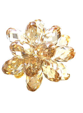 闪耀指环白彩色女款奥地利水晶