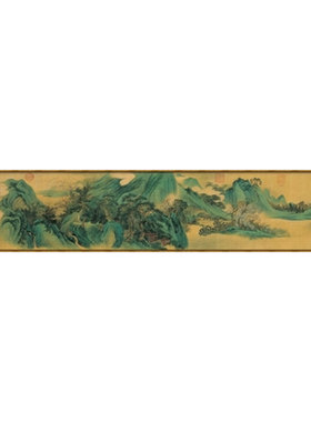 米亦堂/云白山青/新中式山水挂画
