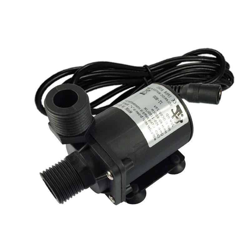 12V24V耐温直流洗澡机水泵家用电热水器燃气煤气无刷增压泵水陆泵