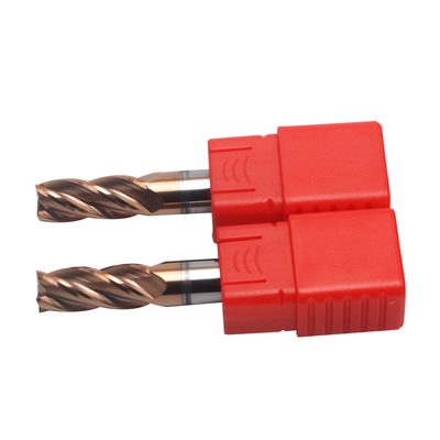 55度4刃直柄涂层立铣刀合金钨钢