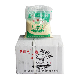 嘉兴好绿成众品味细面包糠烘焙原料面包屑炸粉炸鸡炸排粉1kgX10袋