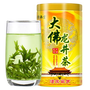 清承堂绿茶茶叶2025新茶特级明前嫩芽绿茶散装大佛龙井茶250克