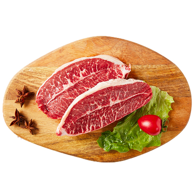 农夫好牛谷饲牛排原切新鲜眼肉西冷板腱雪花厚切儿童非腌制1.65kg