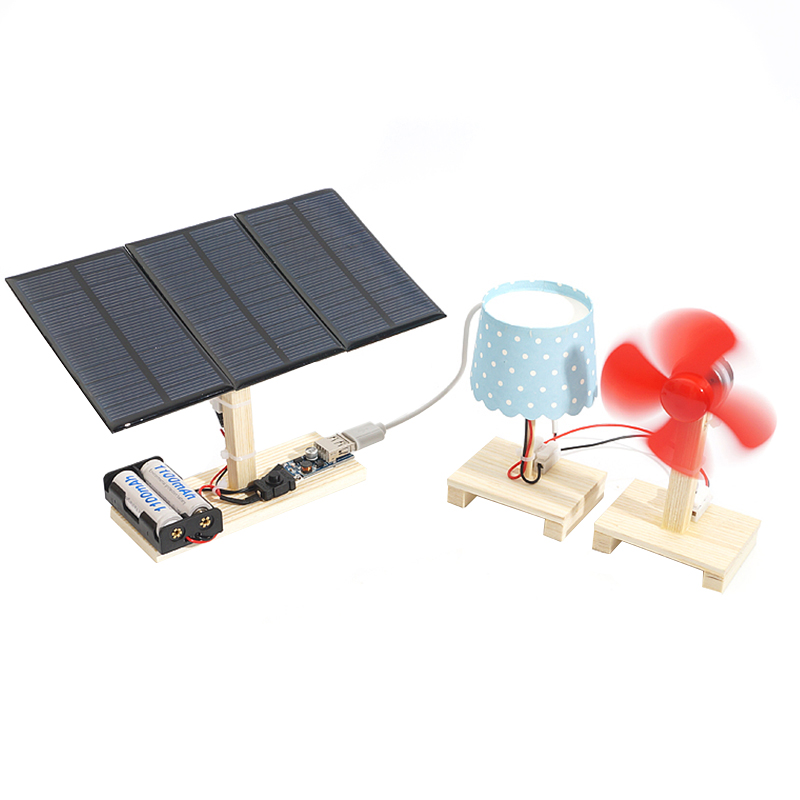 中学生科技小制作小发明自制太阳能发电模型小学科学小实验材料包
