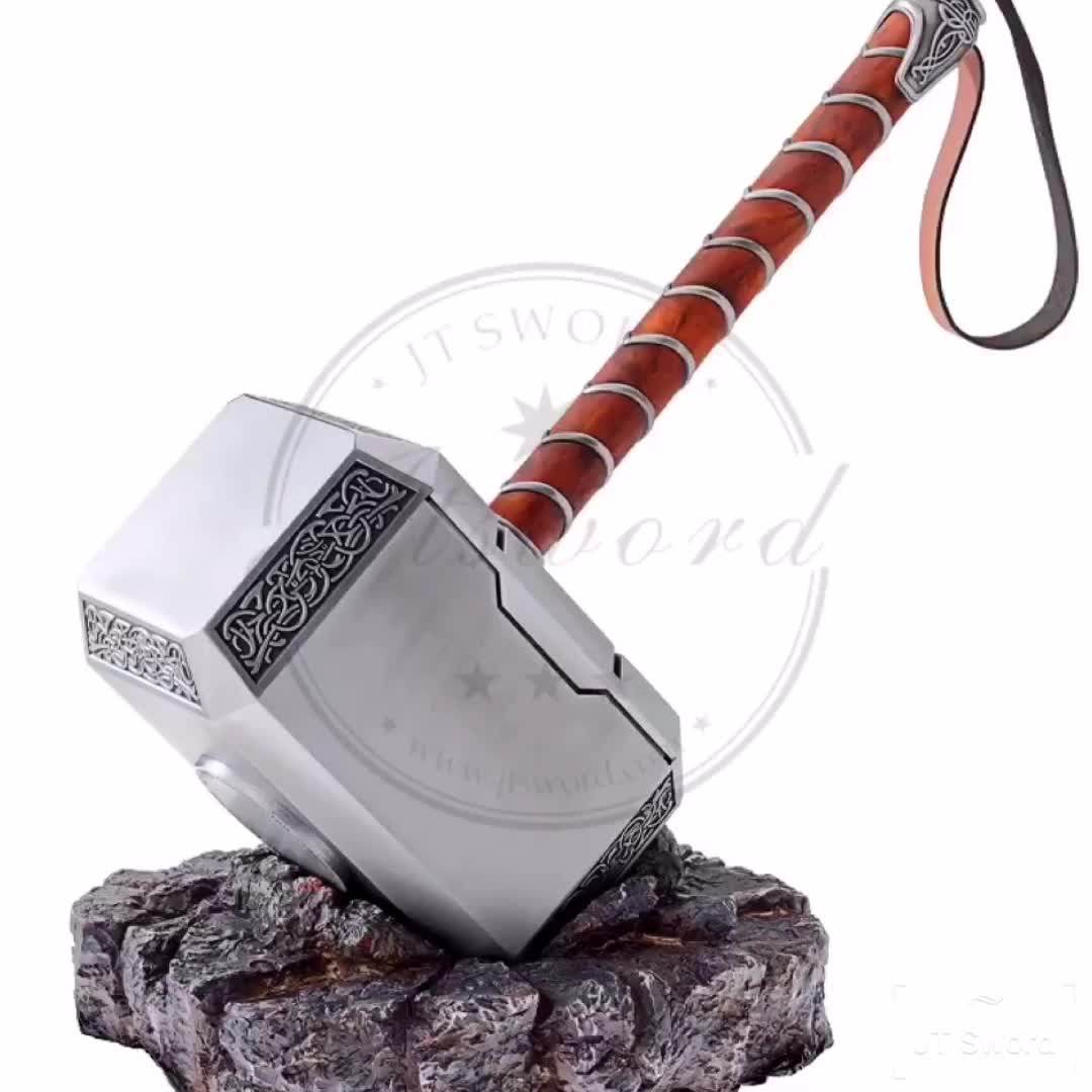 11 Metal Thor Hammer With Resin Stand Base Buy Thor Hammer,Thor