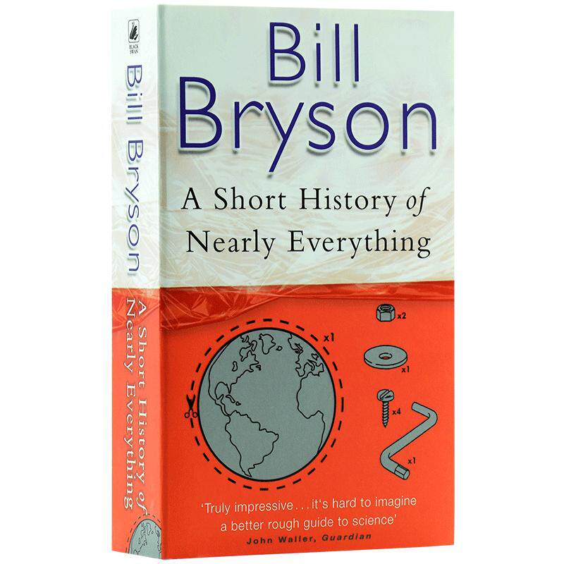 预售 比尔布莱森 万物简史修订版 英文原版 A Really Short History of Nearly Everything Bill Bryson 科普读物