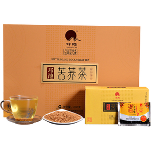 邛池苦荞茶四川西昌凉山特产苦荞茶600g礼盒装 苦荞麦香茶荞麦茶