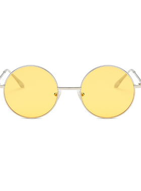 墨镜蹦迪眼睛复古风圆形太阳镜