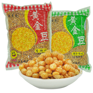 酥香园黄金豆5斤装商用油炸豌豆粒下酒菜黄豆豆子零食小包装包邮
