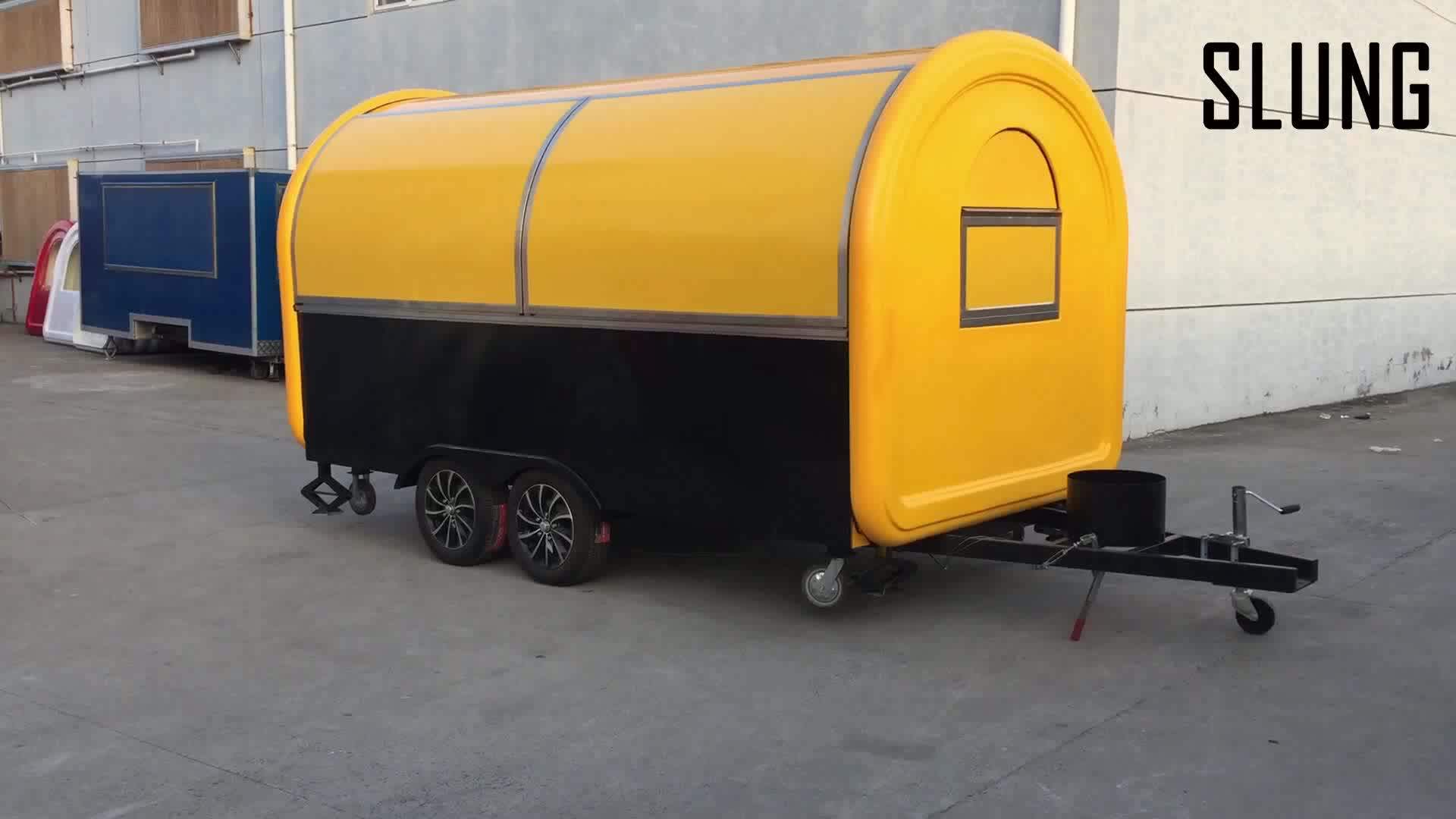 2019 Customized Mobile Food Trailers/ Ice Cream Hamburger Food Trucks