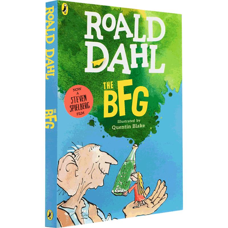 送音频英文原版青少年小说The BFG Roald Dahl好心眼儿巨人圆梦巨人儿童读物桥梁书罗尔德达尔童话故事书进口正版原装英语书籍