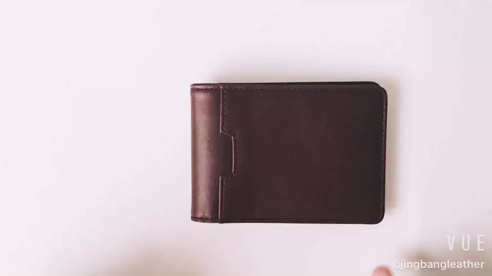 Slim RFID Leather Wallet For Men - Front Pocket Minimalist Design With Card Ejector