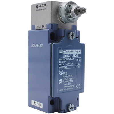 施耐德ZCKJ404限位行程开关