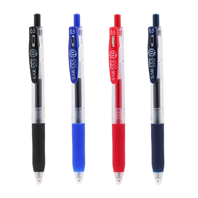 日本斑马彩色中性笔30色jj15