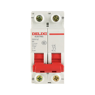 德力西直流空气开关 DZ47sZ 2P 6-63A  DC500V光伏太阳能断路器