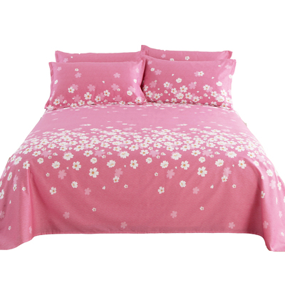 加厚全棉床单单件纯棉单人双人