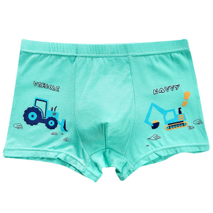 儿童内裤男童莫代尔平角学生小孩中大童3/5/7/9/12岁男童四角内裤