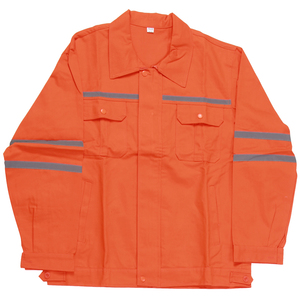 纯棉长袖工作服套装男国家电网电力工程服园林公路反光劳保服定制