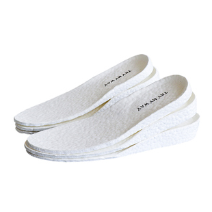 BOOST男内增高2 3 4厘米爆米花鞋垫AJ1运动女减震加厚弹力马丁靴