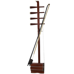 梵巢民族乐器红檀木材质高音四胡传统手工制作音质厂家促销赠配件