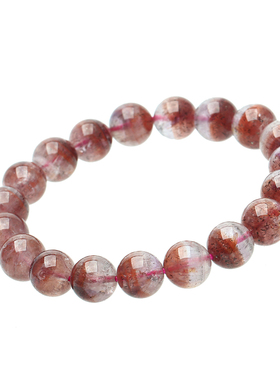 碧玺超七黑银钛金太阳金发晶