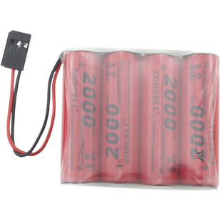 中顺芯镍氢电池组4.8V 轨道车接收机LED灯带通讯器材单片机5V电源